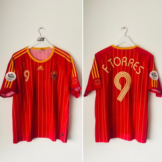Spain 2006 Red Home Football Shirt (XL)