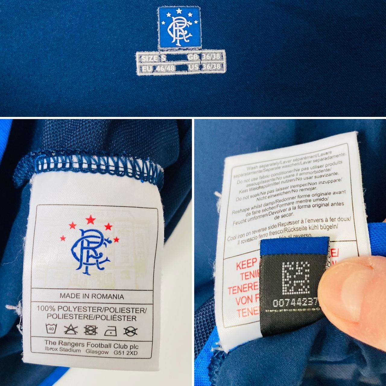 Rangers 2005/2006 Blue Third Football Shirt (S)