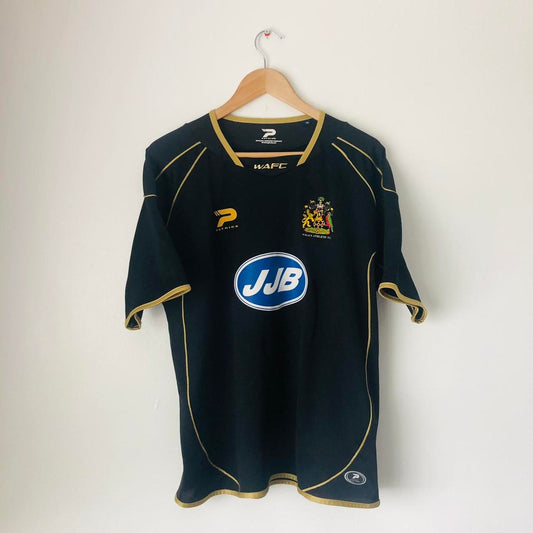 Wigan Athletic 2003/2005 Black Away Football Shirt (M)