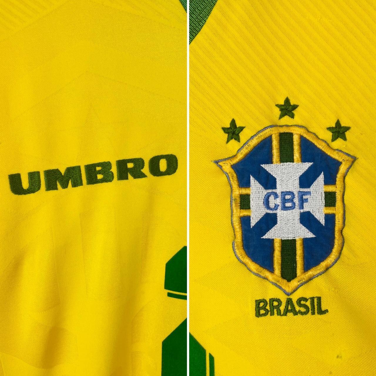 Brazil 1994 Yellow Home Football Shirt (M)