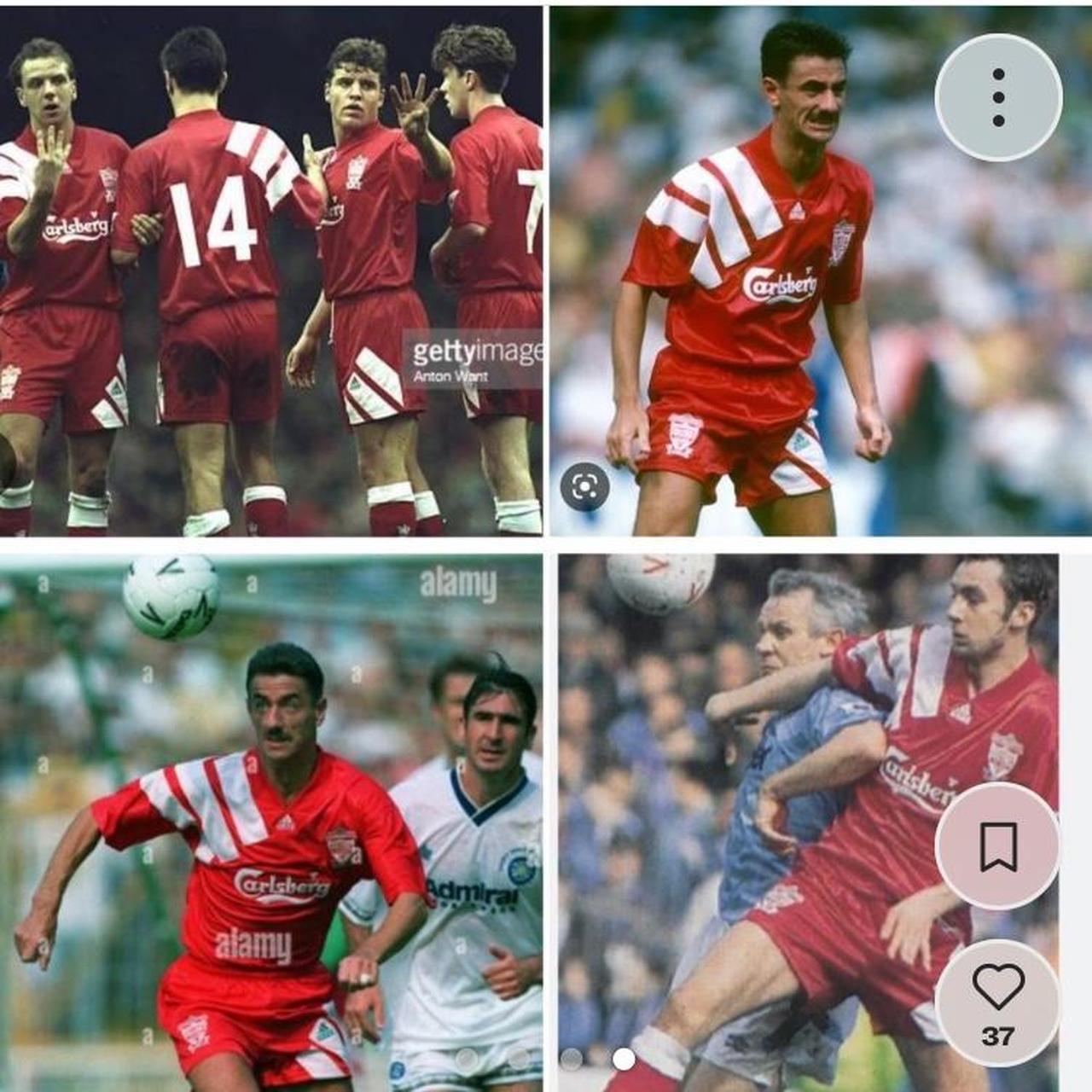 Liverpool 1992/1993 Red Home Football Shirt (XL)