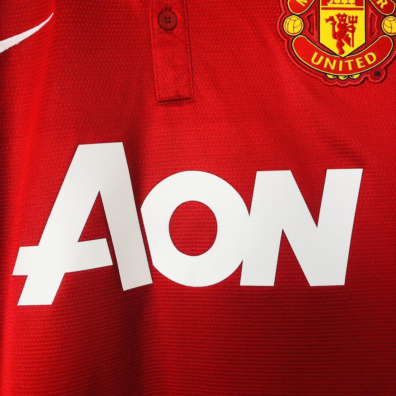 Manchester United 2013/2014 Red Home Football Shirt (XXL)
