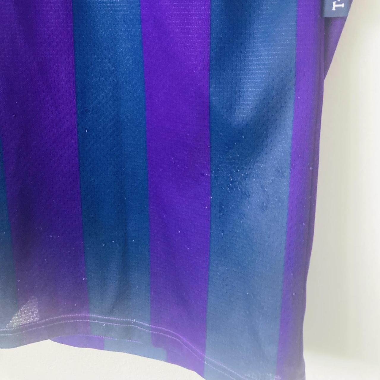 Tottenham Hotspur 1995/1997 Purple & Navy Away Football Shirt (L)