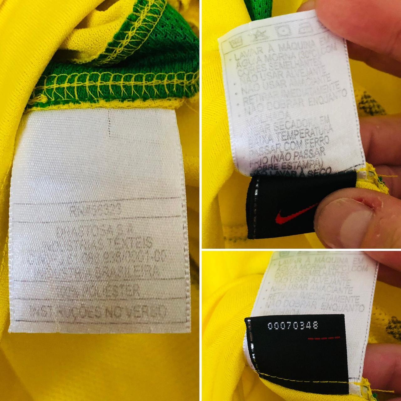 Brazil 2002 Yellow Football Shirt (S)
