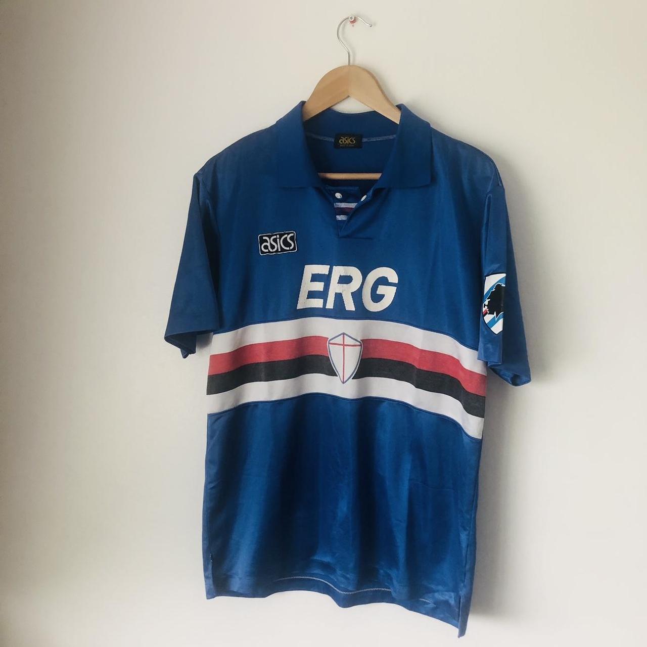 Sampdoria 1992/1994 Blue Home Football Shirt (M)