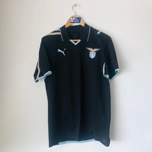 Lazio 2008/2009 Black Football Shirt (M)