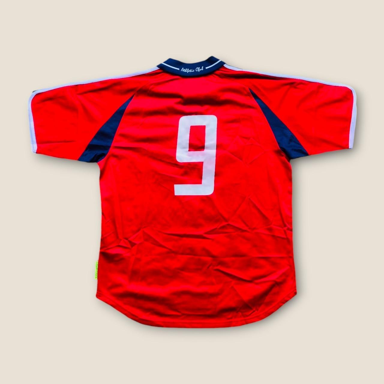 Athletico Bilbao 2000/2001 Red Football Shirt (L)