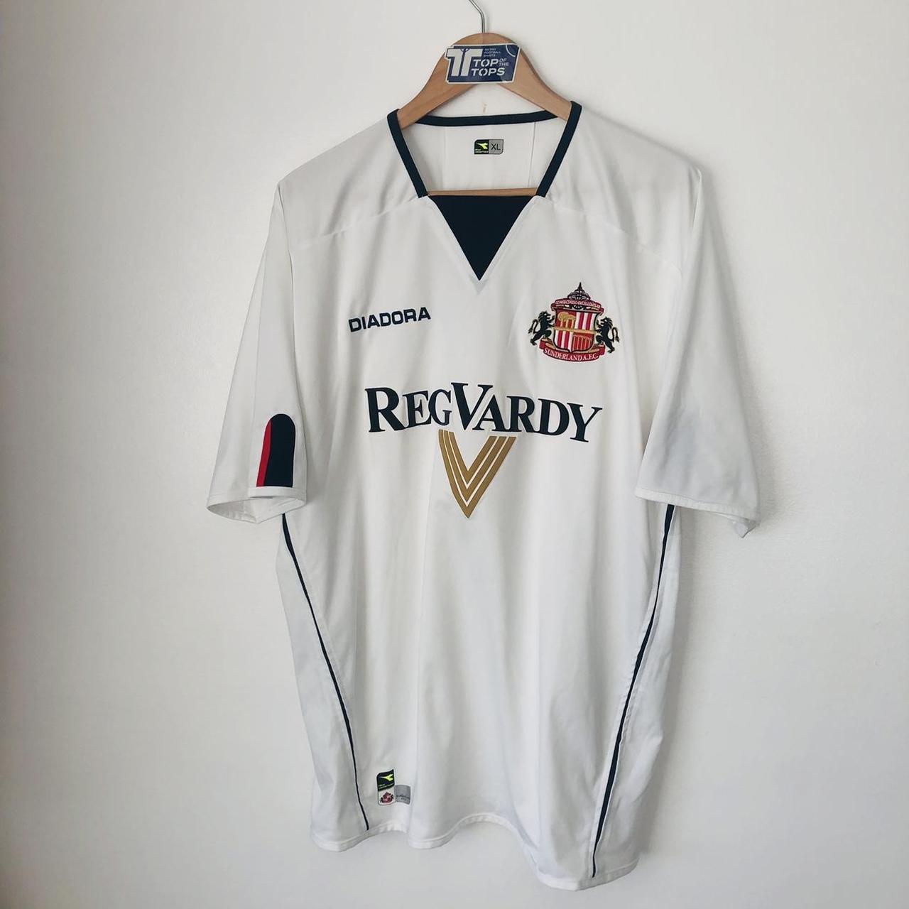 Sunderland 2004/2005 White Away Football Shirt (XL)
