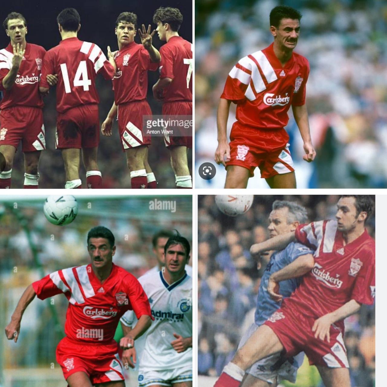 Liverpool 1992/1993 Red Home Football Shirt (XL)
