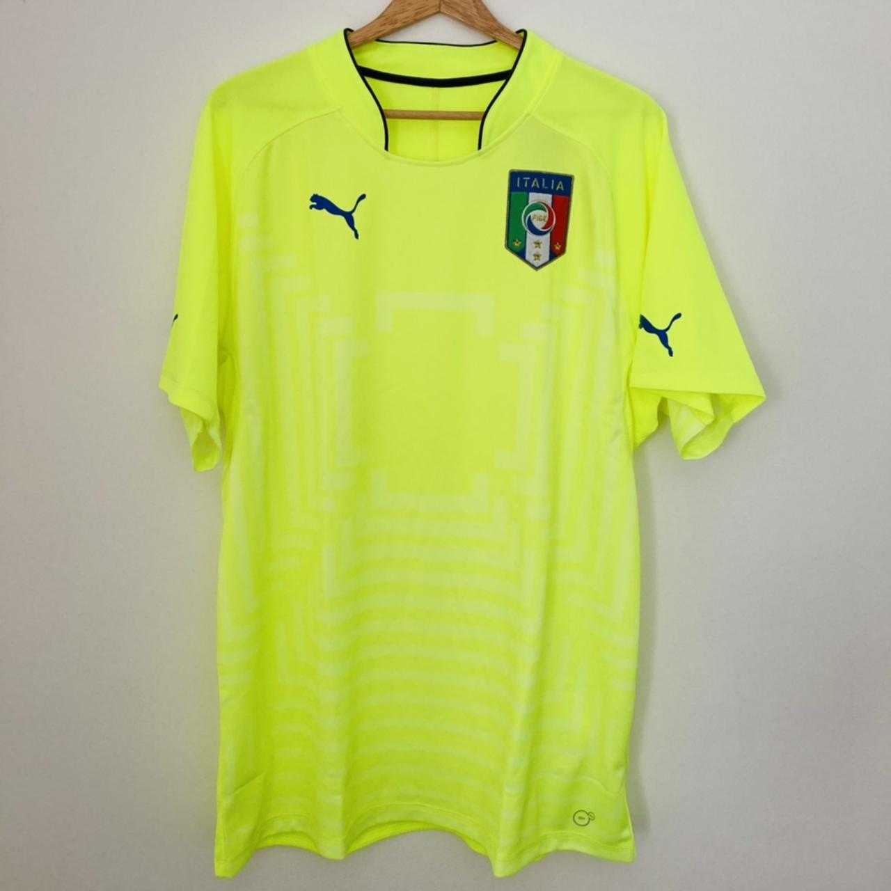 Italy 2016 Neon Goalkeeper Football Shirt (XXL)