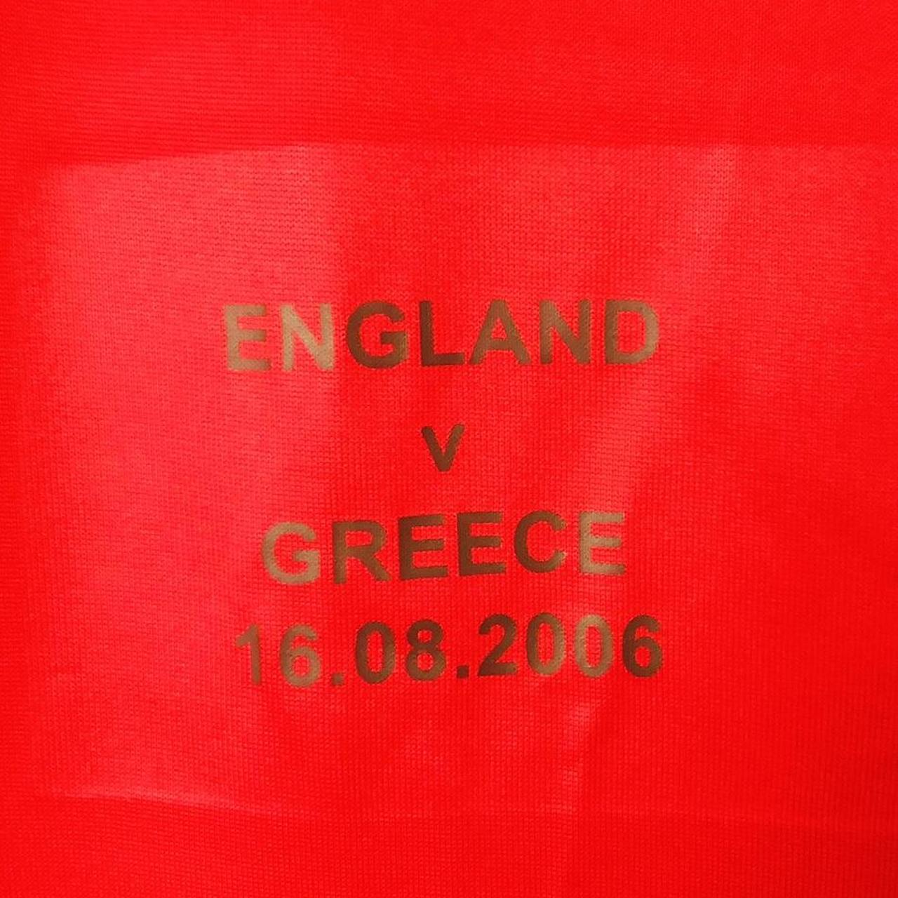 England 2006/2008 Red Away Football Shirt (L)