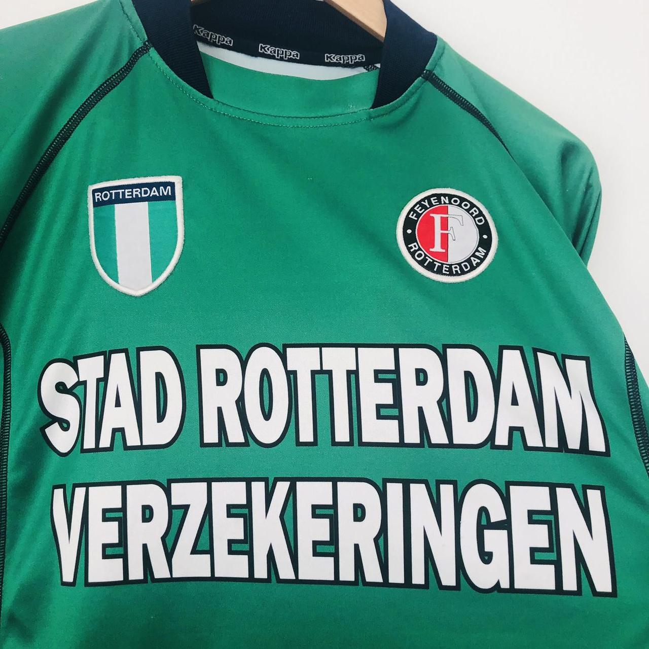 Feyenoord 2002/2003 Green Football Shirt (S)