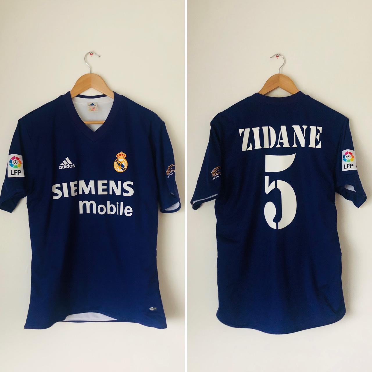 Real Madrid 2002/2003 Navy Third Football Shirt (M)
