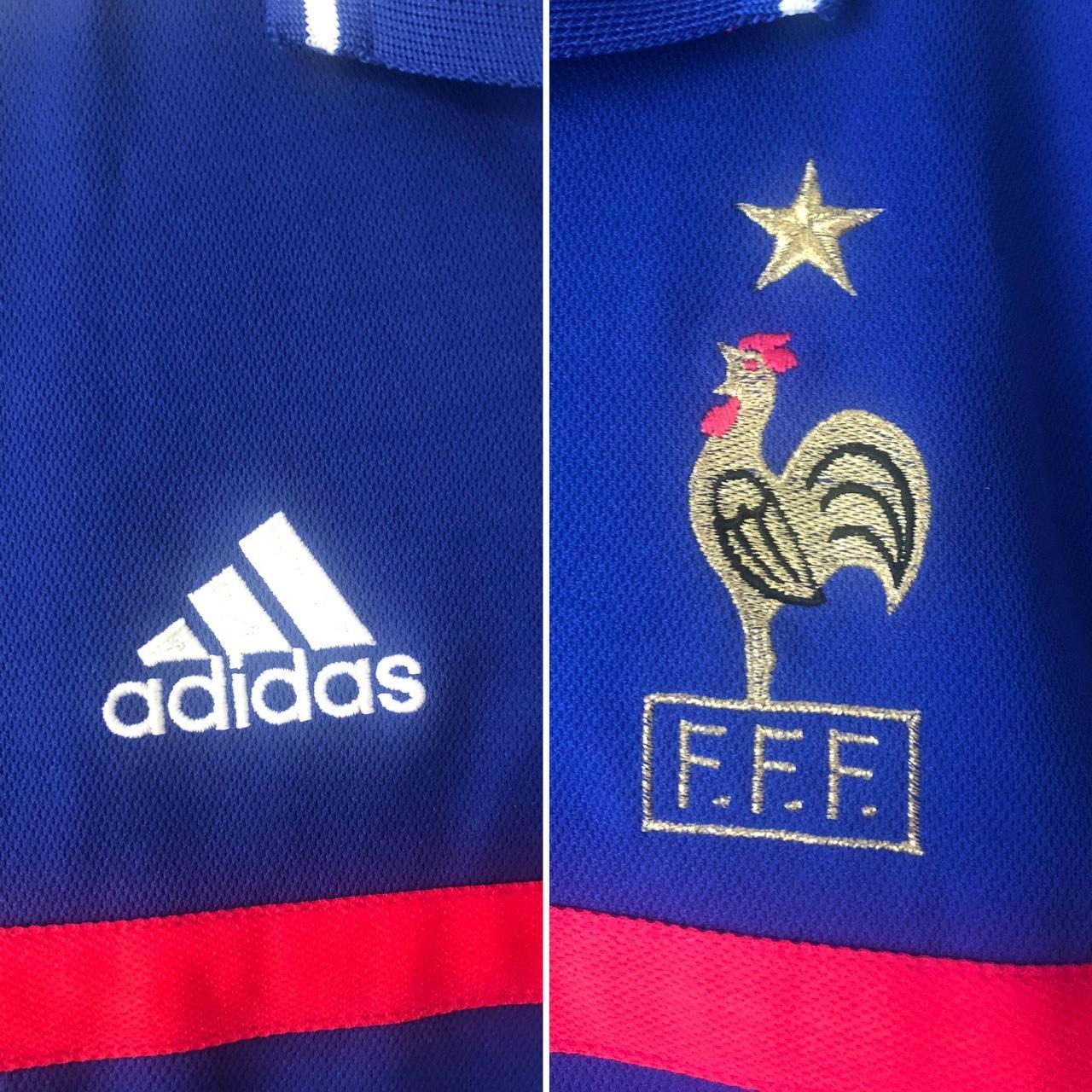 France 2000 Blue Football Shirt (M)