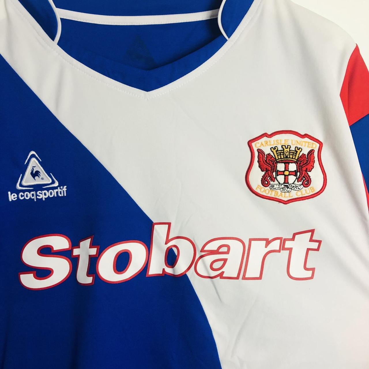 Carlisle United 2007 Blue & White Home Football Shirt (XL)