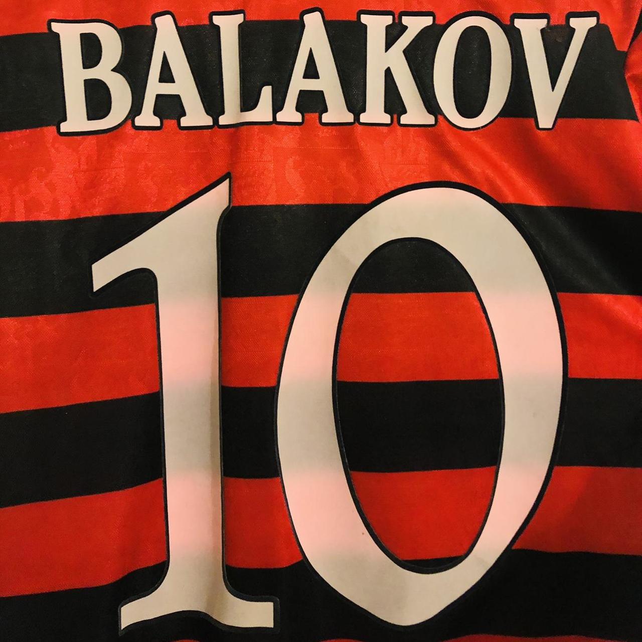 VfB Stuttgart 1997/1998 Red & Black Away Football Shirt (XS)