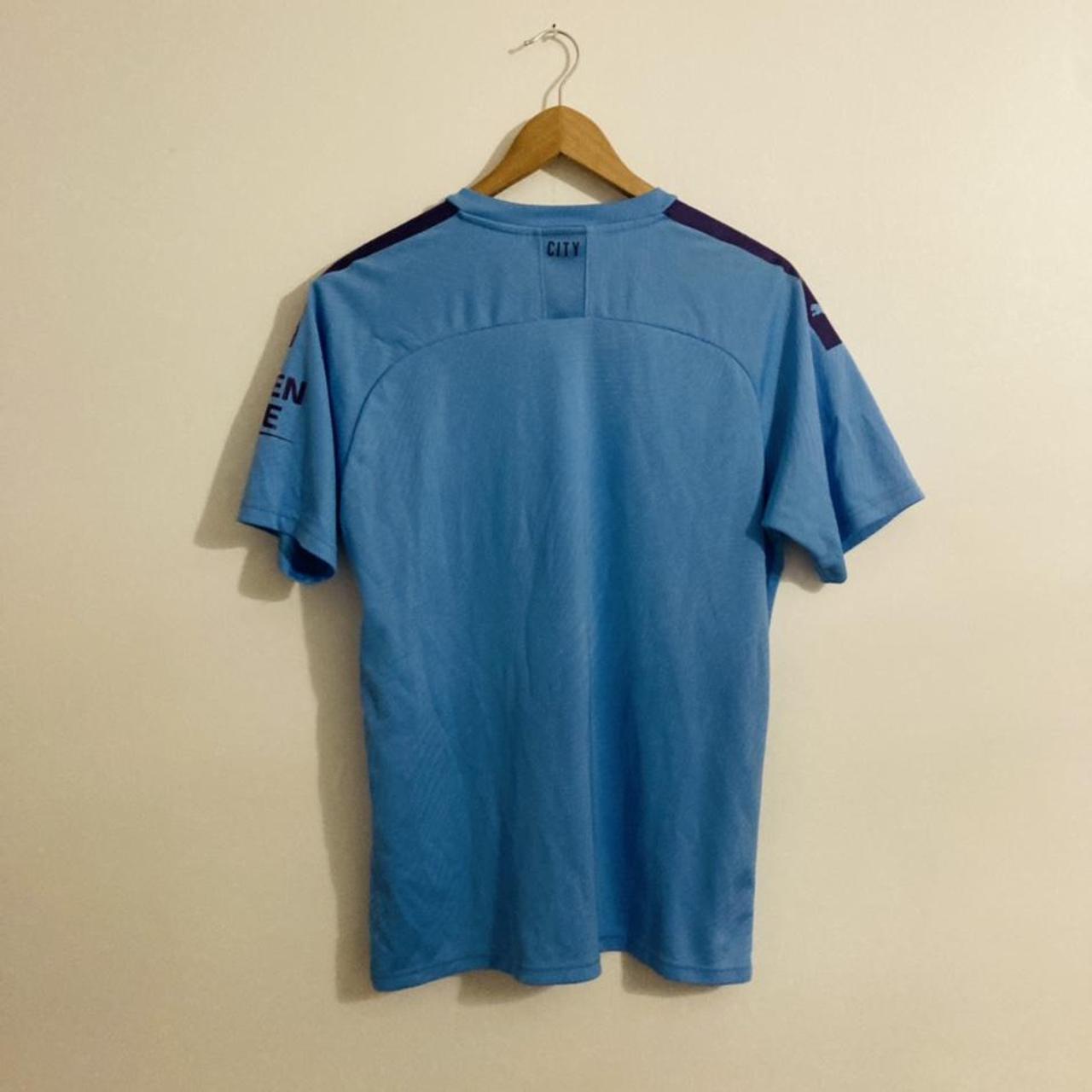 Manchester City 2019/2020 Blue Home Football Shirt (L)
