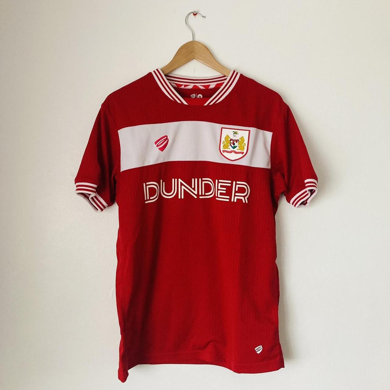 Bristol City 2018/2019 Red & White Football Shirt (L)