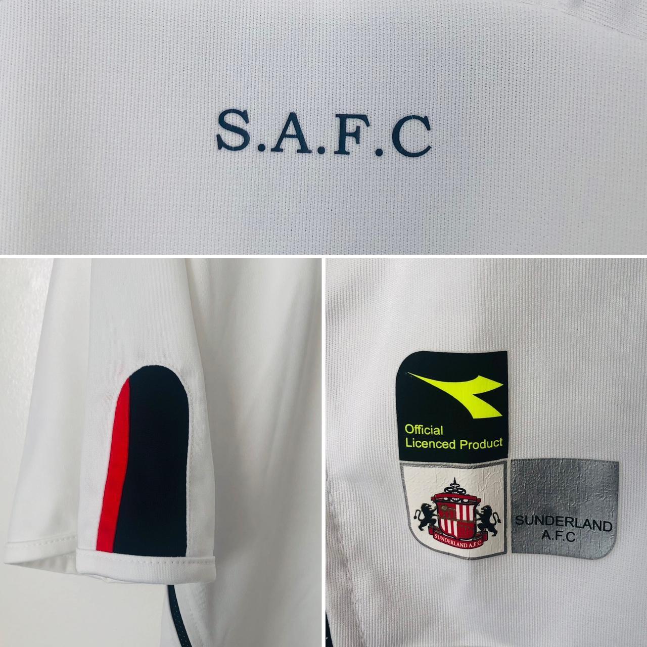 Sunderland 2004/2005 White Away Football Shirt (XL)