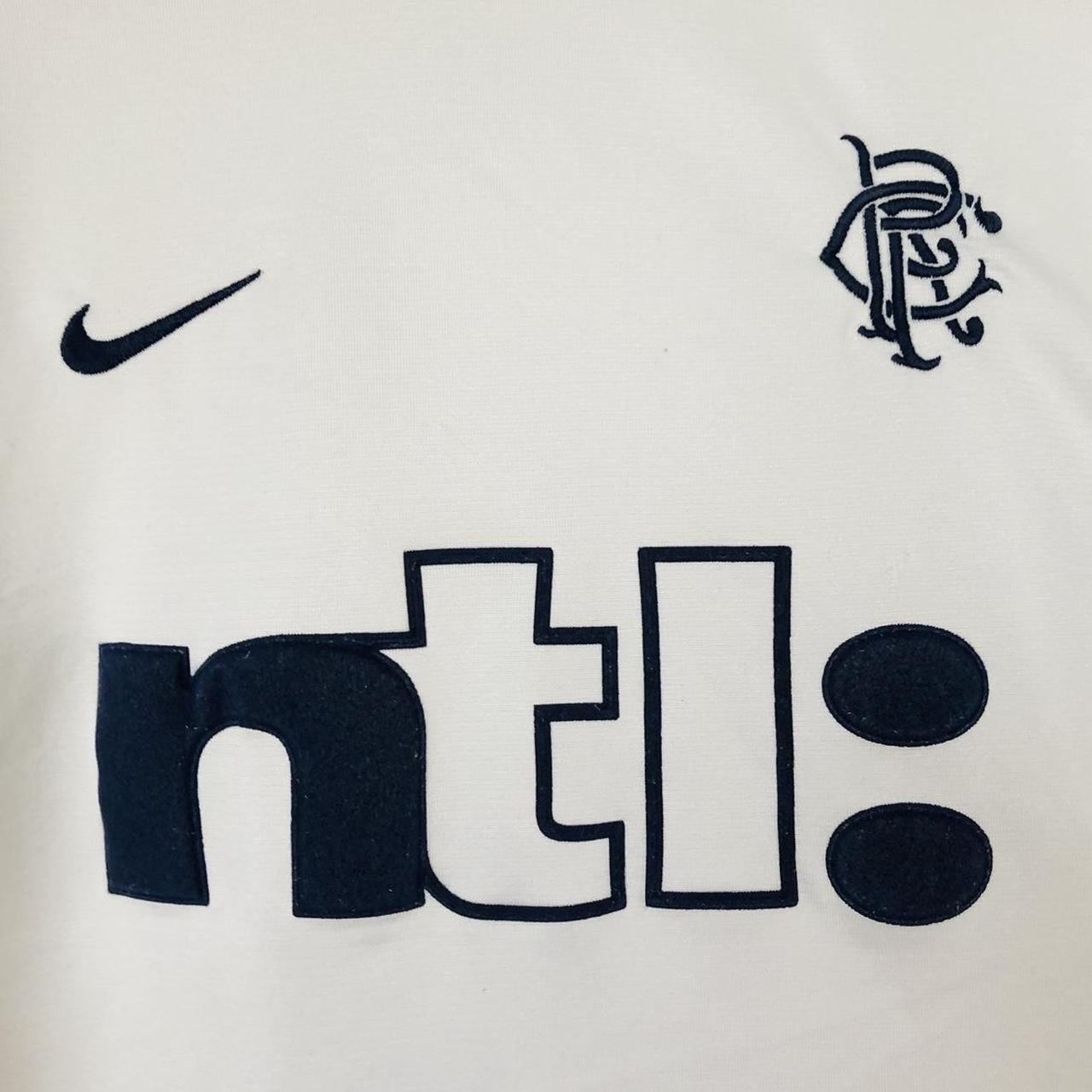 Rangers 2001 White Away Football Shirt (L)