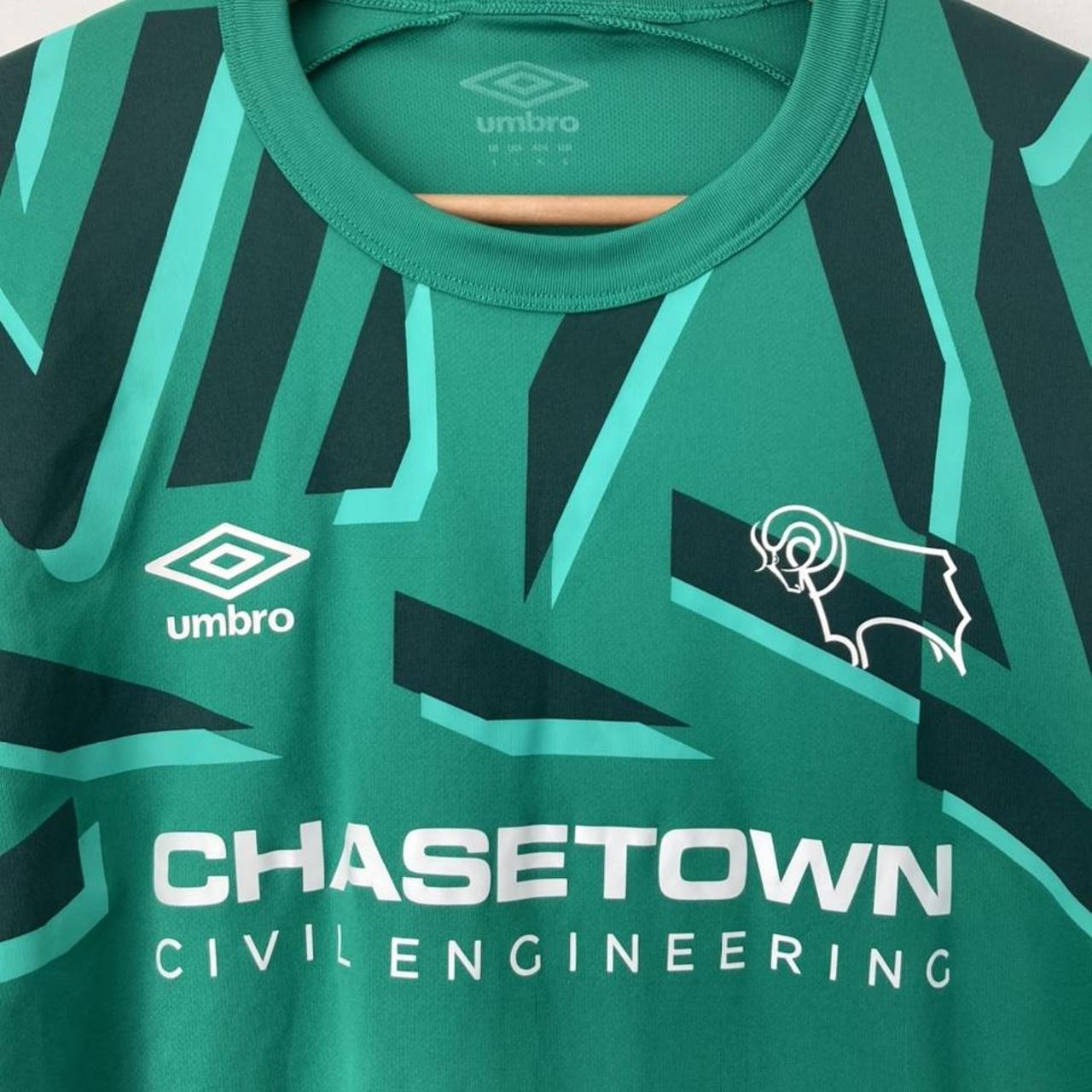 Derby County 2016/2017 Green Goalkeeper Football Shirt (L)