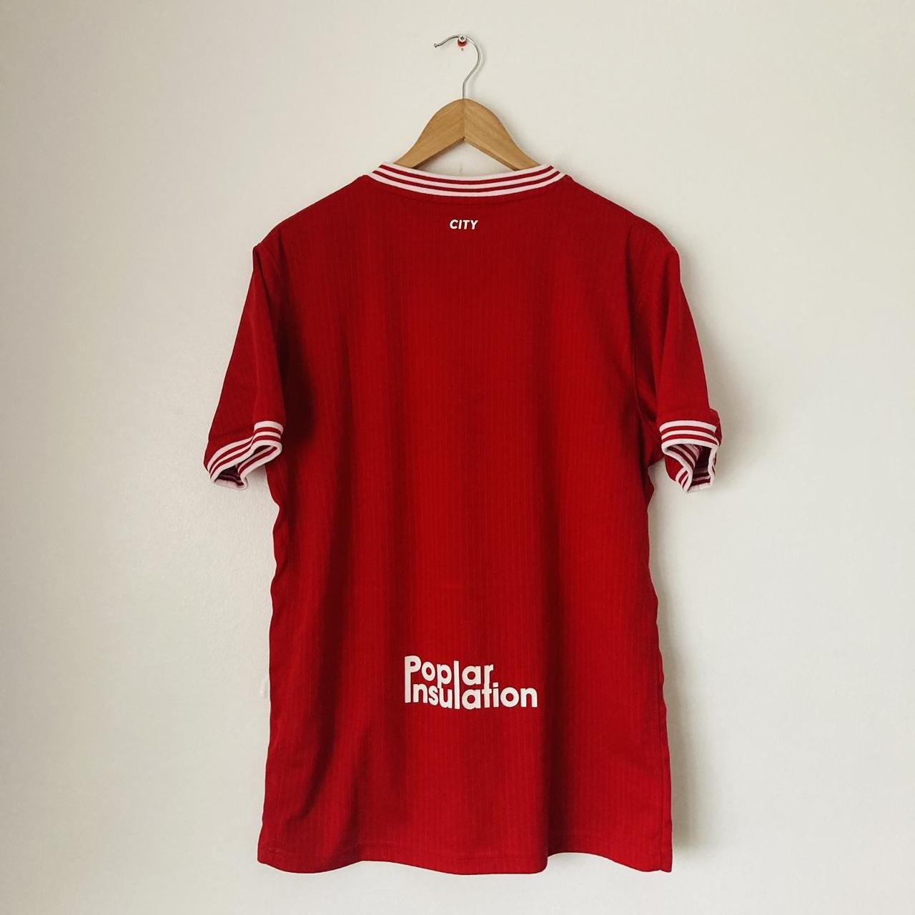 Bristol City 2018/2019 Red & White Football Shirt (L)