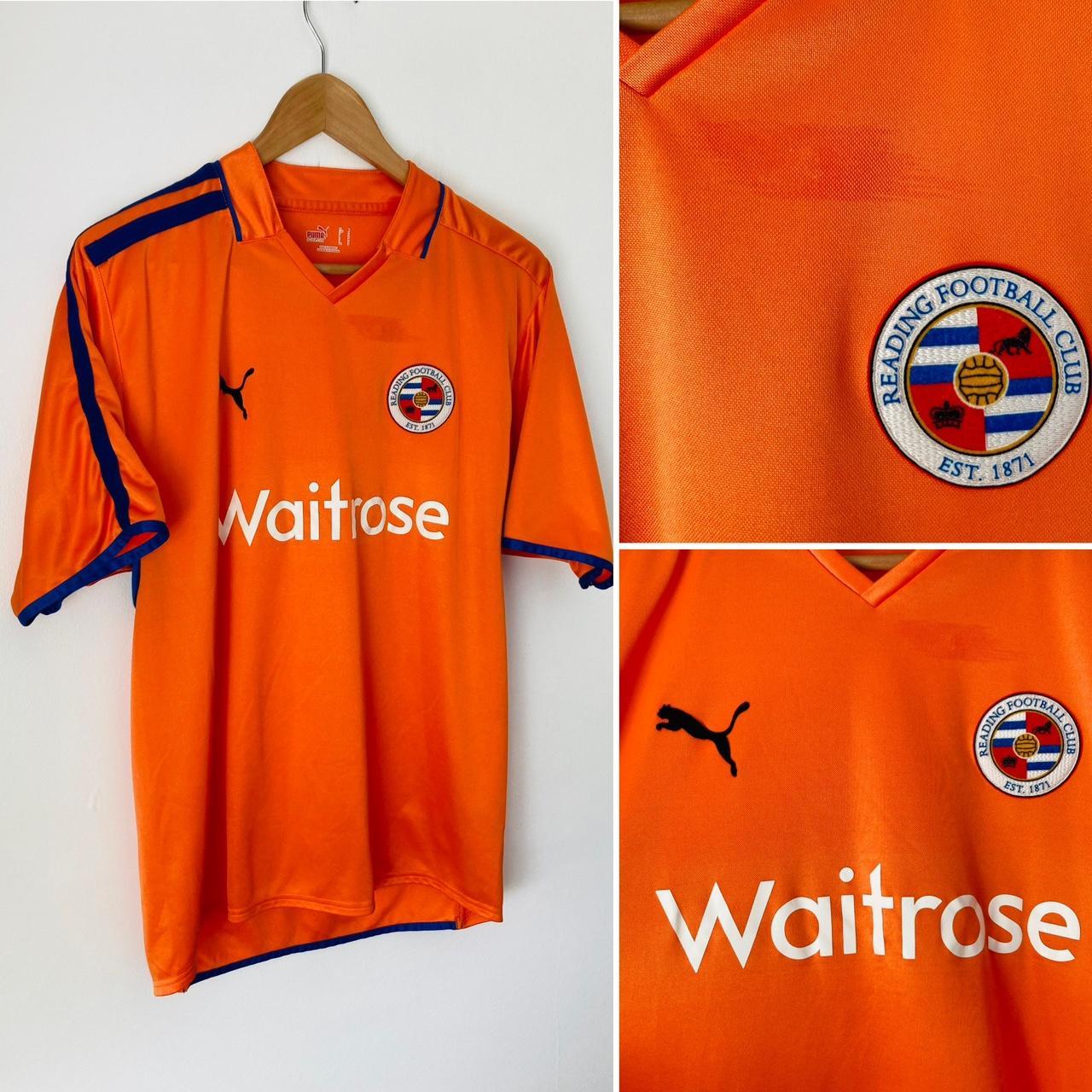 Reading 2008/2009 Orange Away Football Shirt (M)
