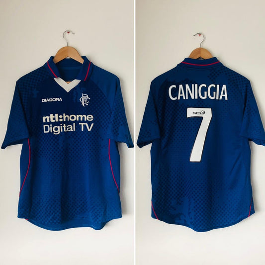 Rangers 2002/2003 Blue Home Football Shirt (M)
