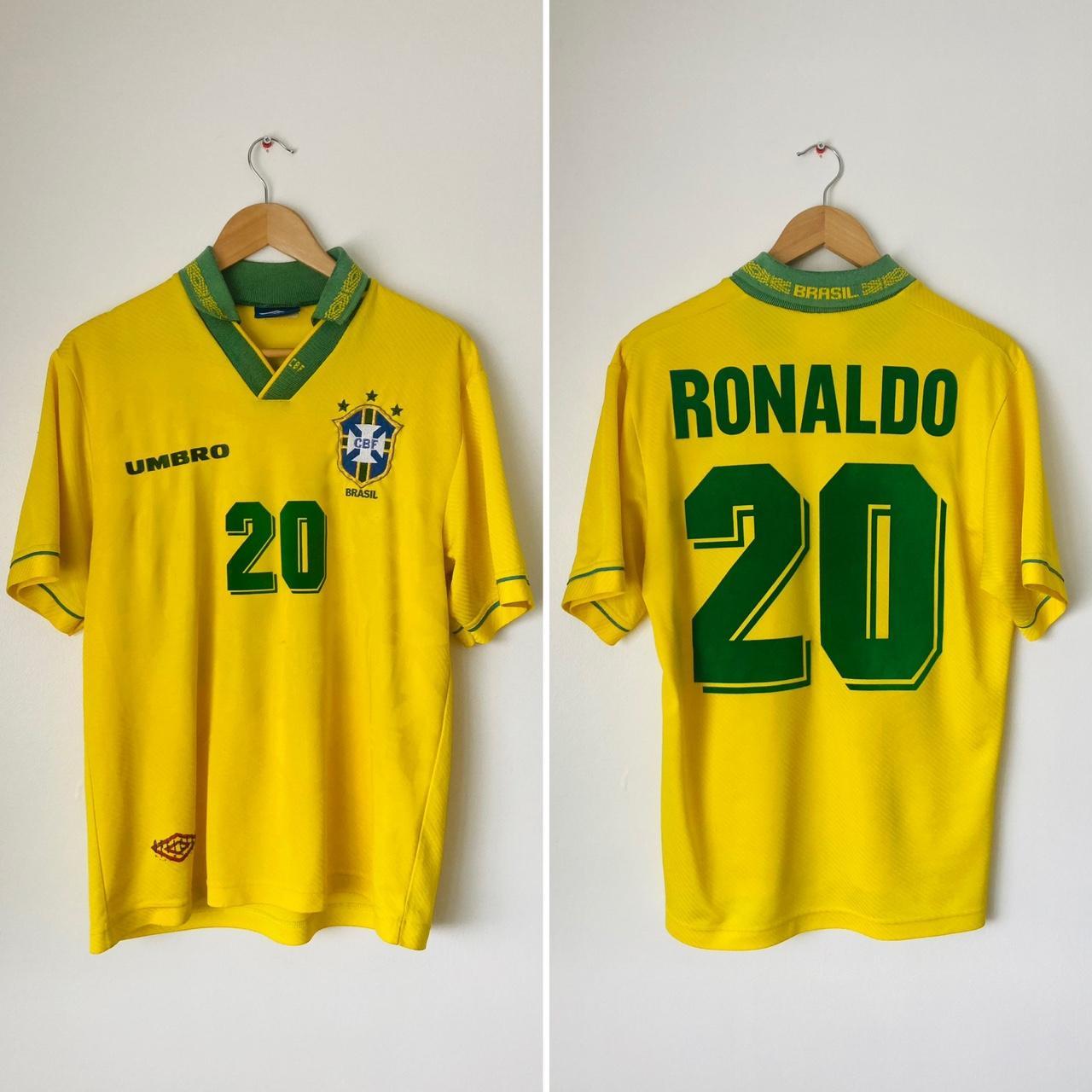 Brazil 1994 Yellow Home Football Shirt (M)