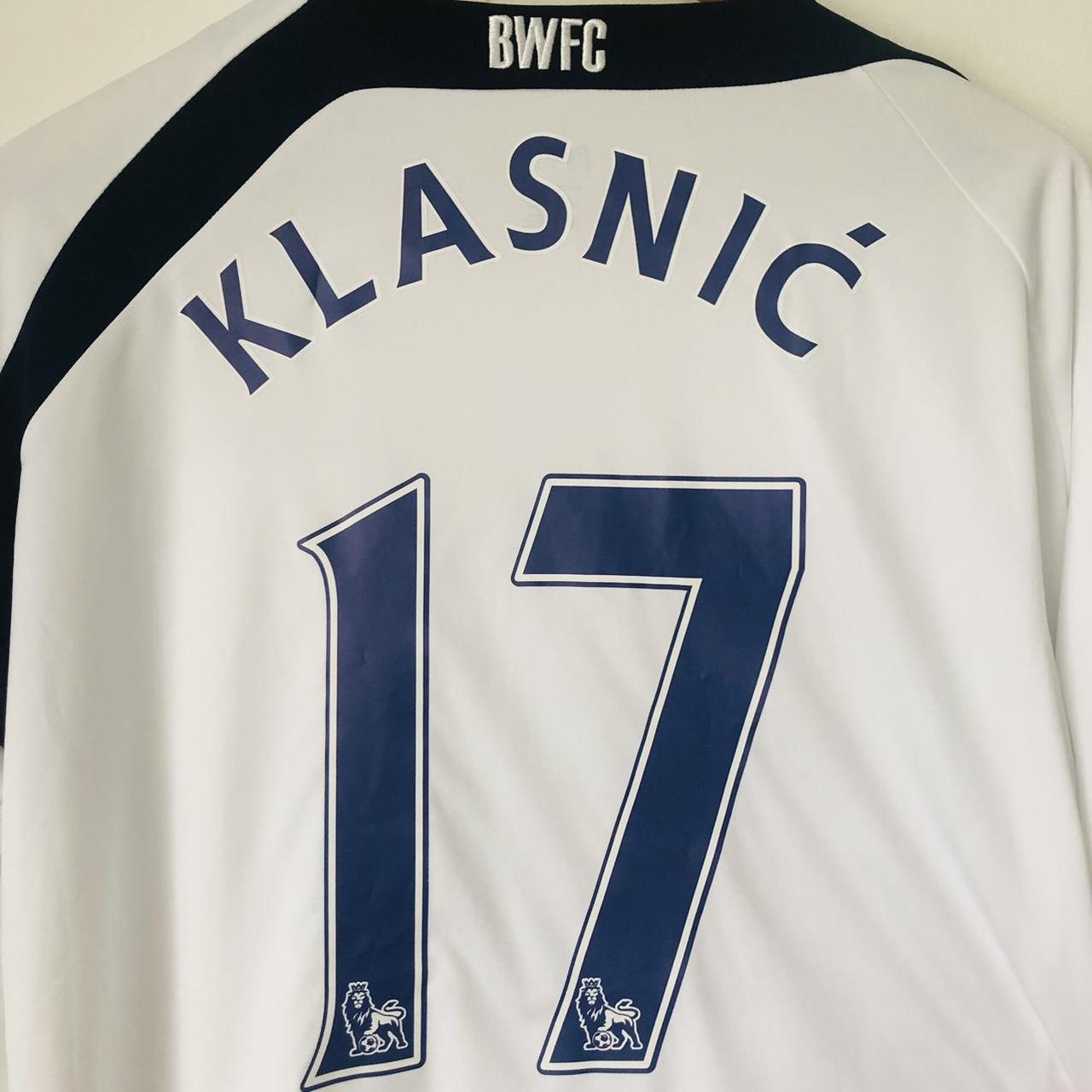 Bolton Wanderers 2009/2010 White Home Football Shirt (XL)