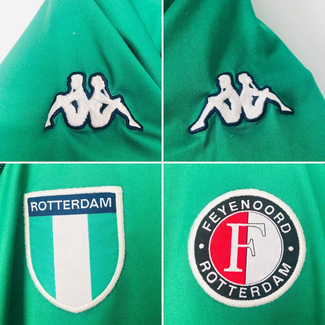 Feyenoord 2002/2003 Green Football Shirt (S)