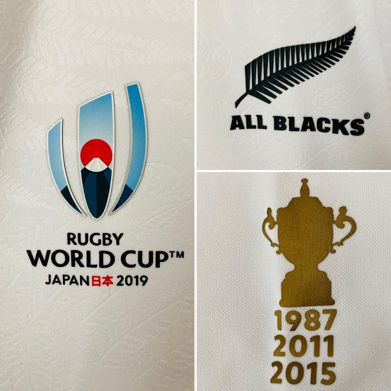 New Zealand 2019 White Rugby Shirt (XL)