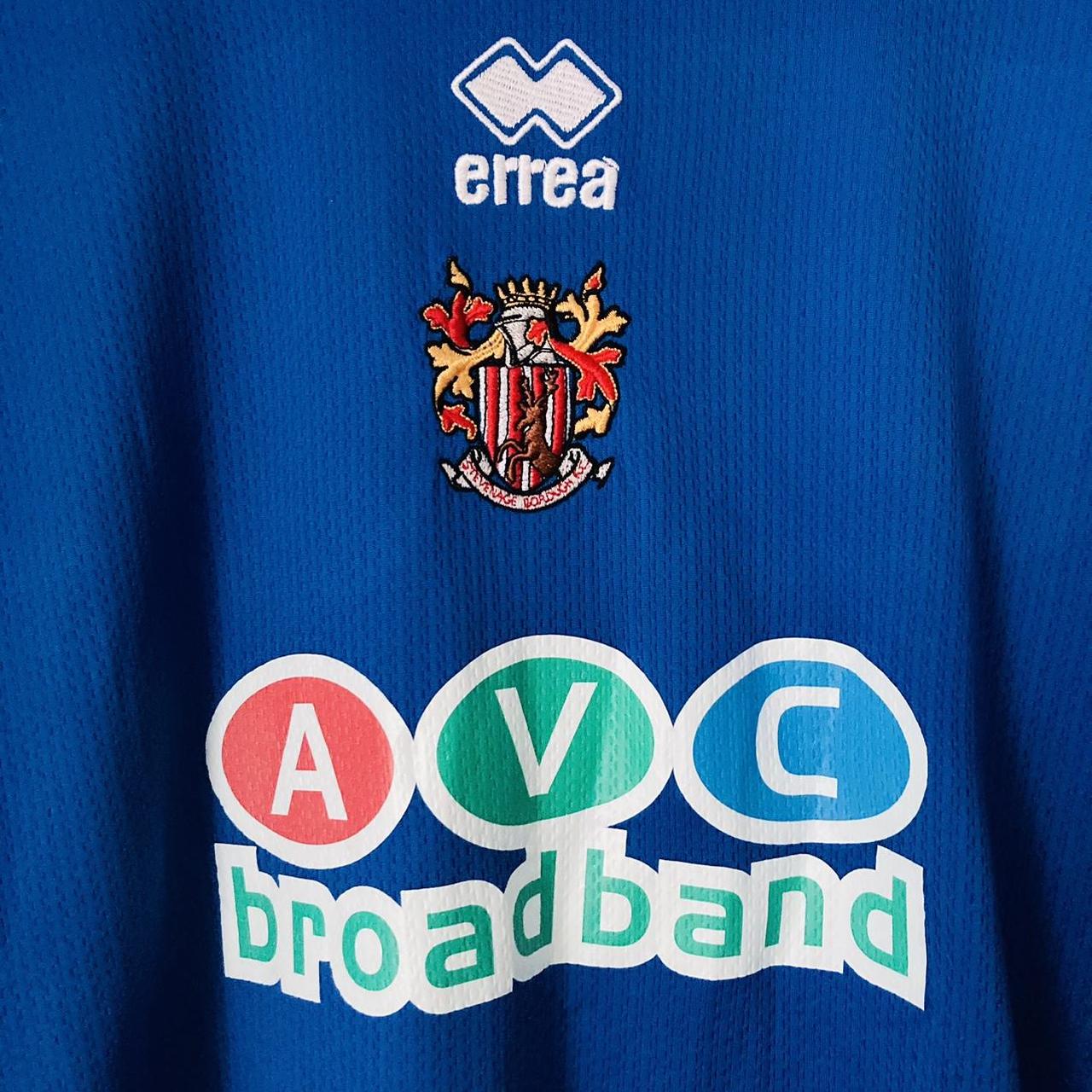 Stevenage Borough 2005/2006 Blue Away Football Shirt (XXXL)