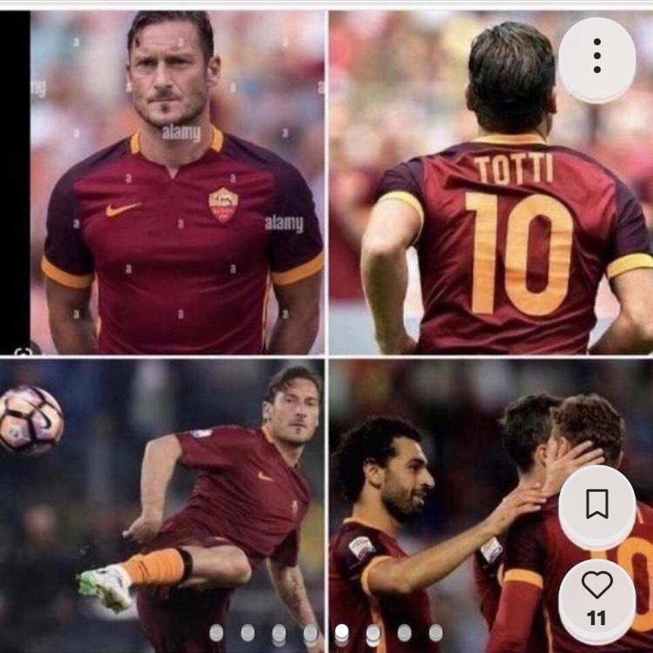 AS Roma 2015/2016 Red Football Shirt (XL)