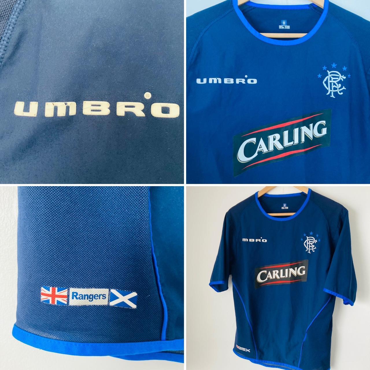 Rangers 2005/2006 Blue Third Football Shirt (S)