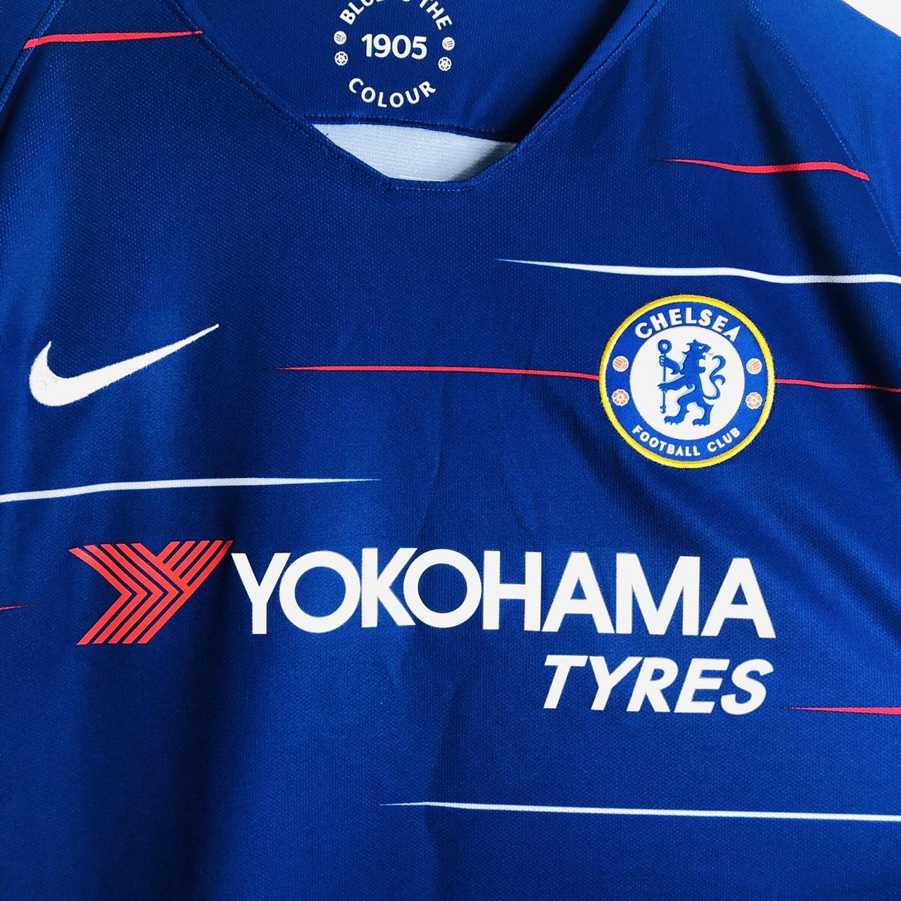 Chelsea 2018/2019 Blue Home Football Shirt (XL)