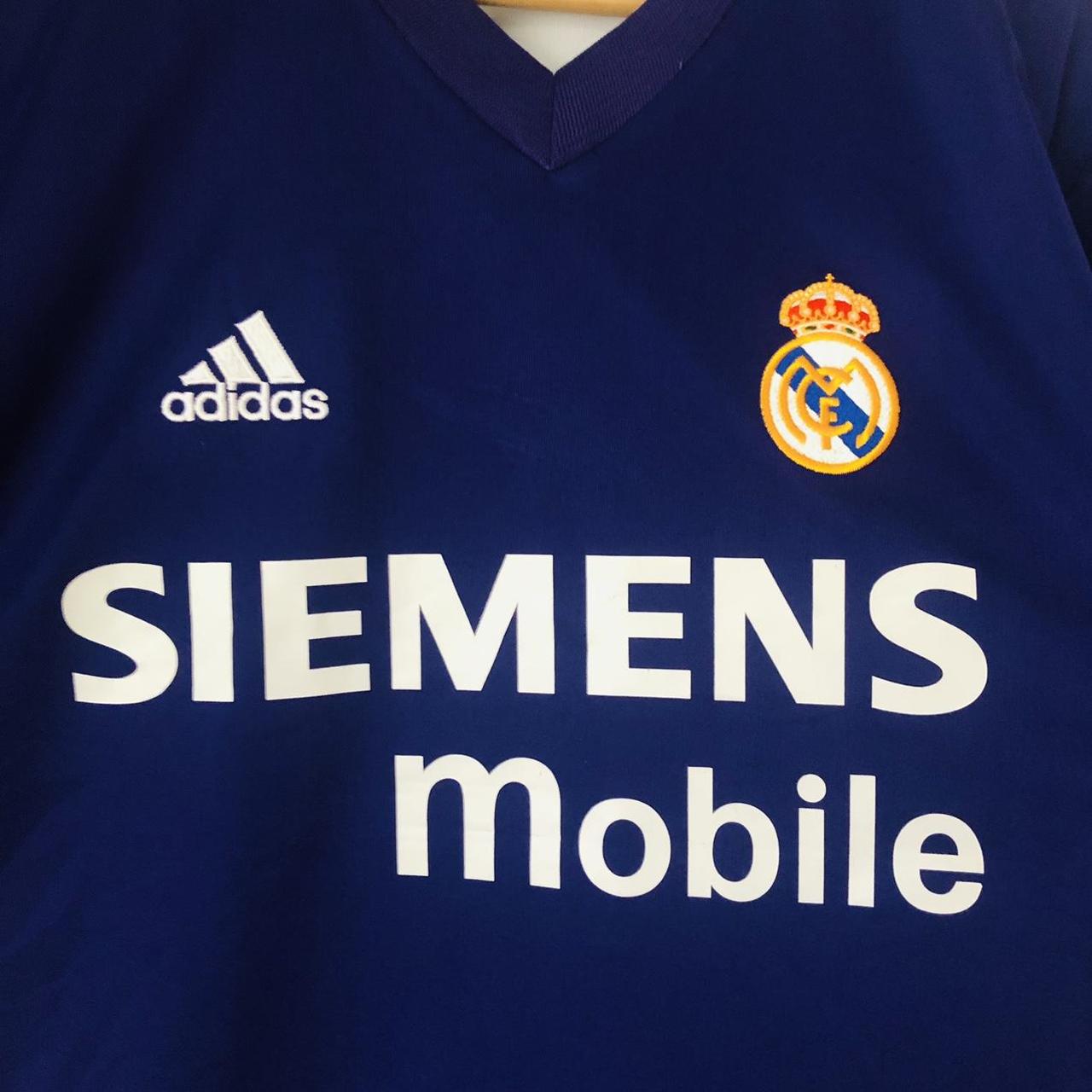 Real Madrid 2002/2003 Navy Third Football Shirt (M)