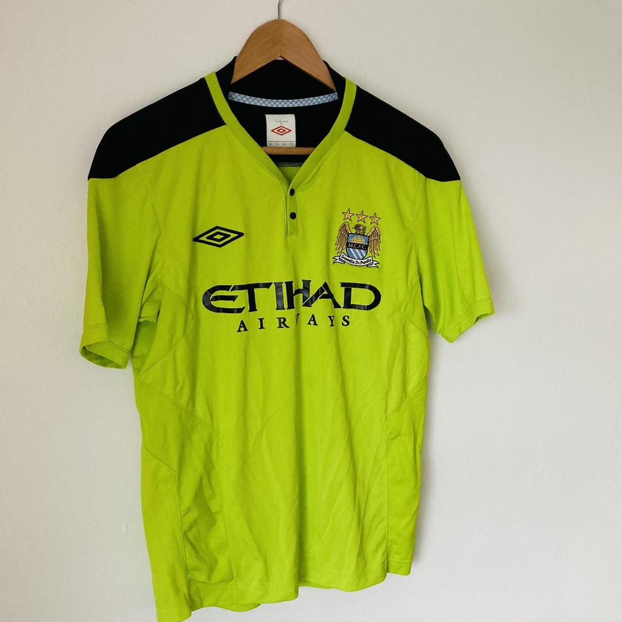 Manchester City 2011/2012 Green Training Shirt (M)