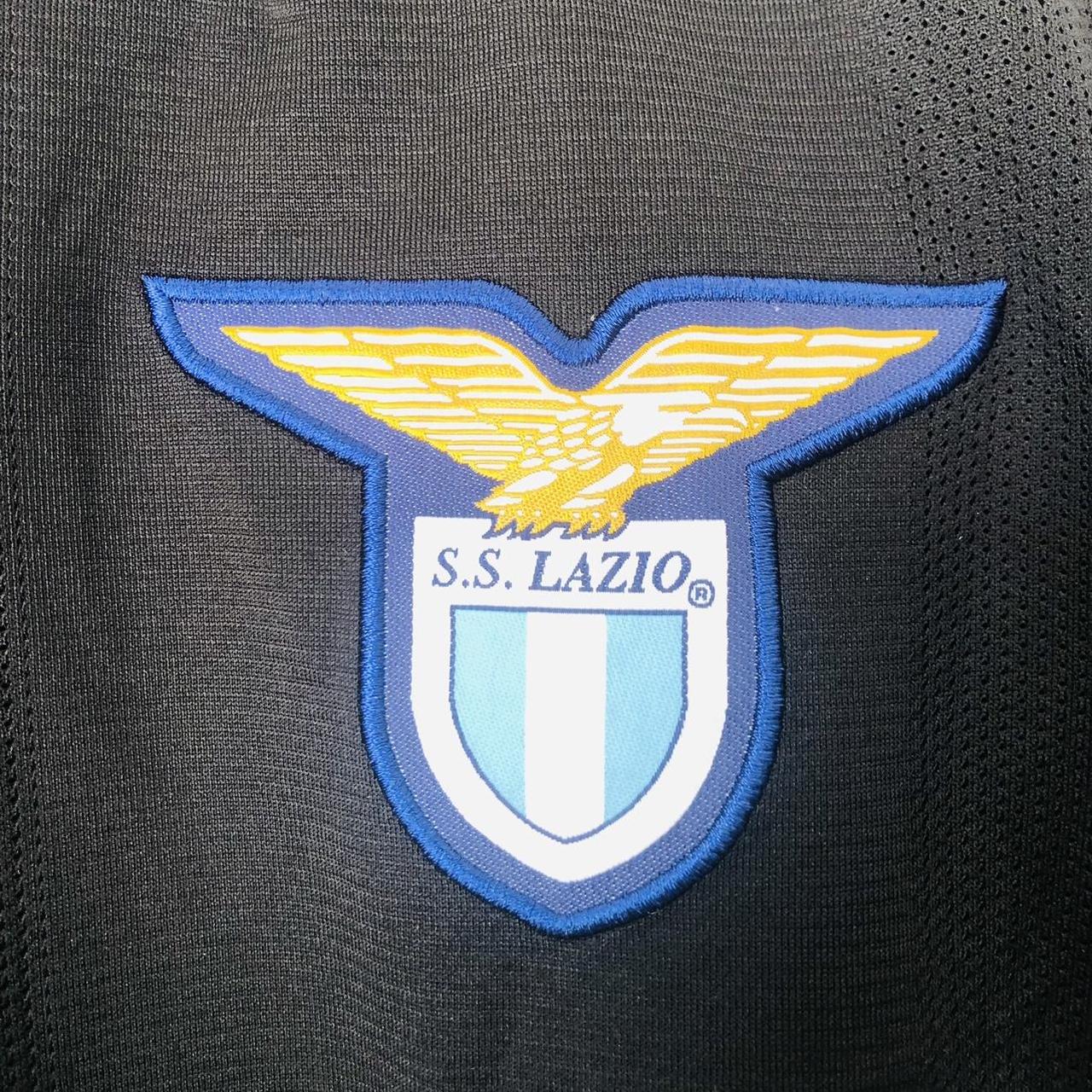 Lazio 2008/2009 Black Football Shirt (M)