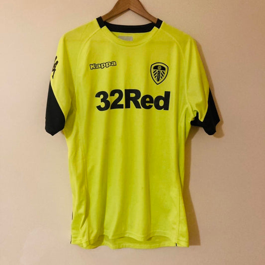 Leeds United 2019/2020 Yellow Away Football Shirt (XL)