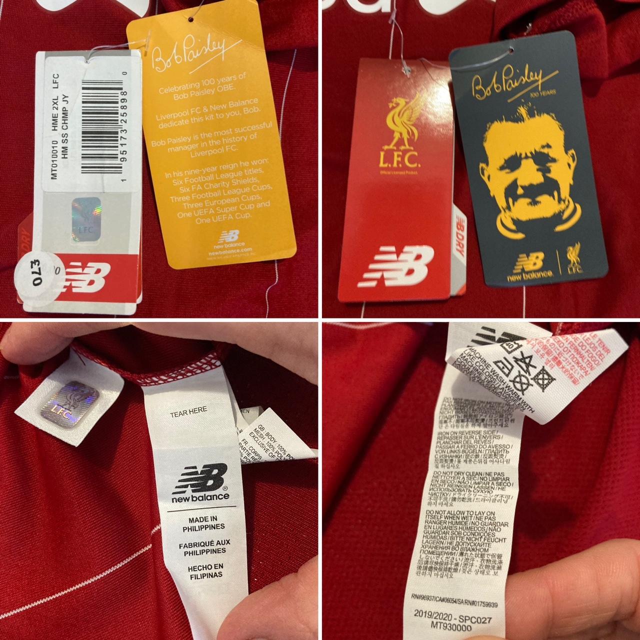 Liverpool 2019/2020 Red Home Football Shirt (XXL)