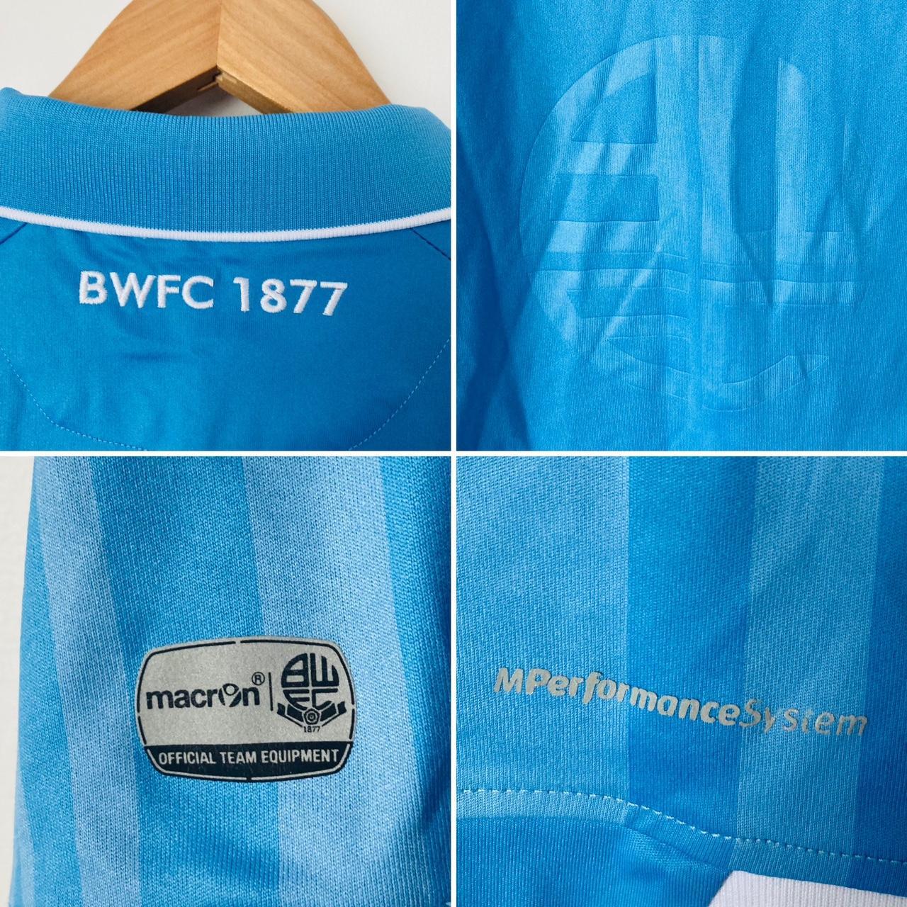 Bolton Wanderers 2016/2017 Blue Away Football Shirt (L)