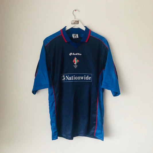 Swindon Town 1999/2000 Blue Away Football Shirt (M)