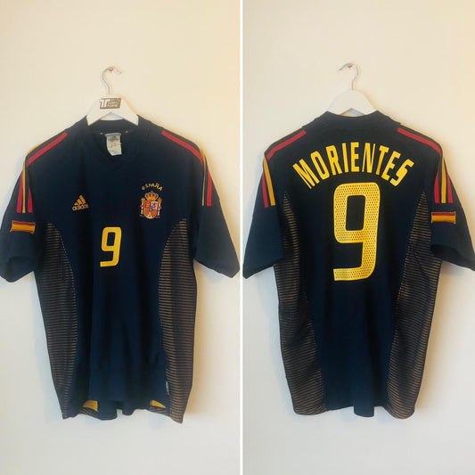 Spain 2002 Navy Third Football Shirt (M)