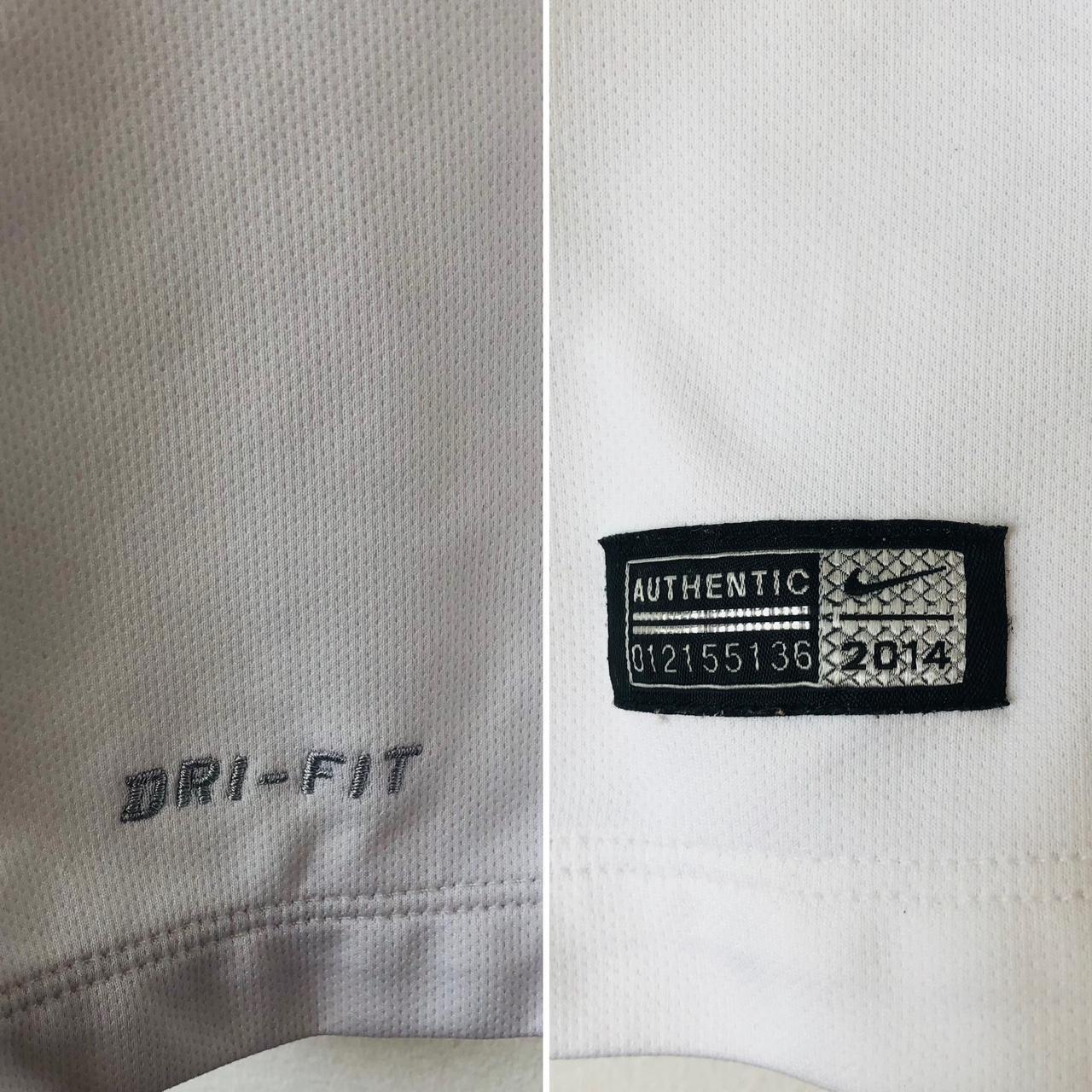 Manchester United 2014/2015 White Away Football Shirt (L)