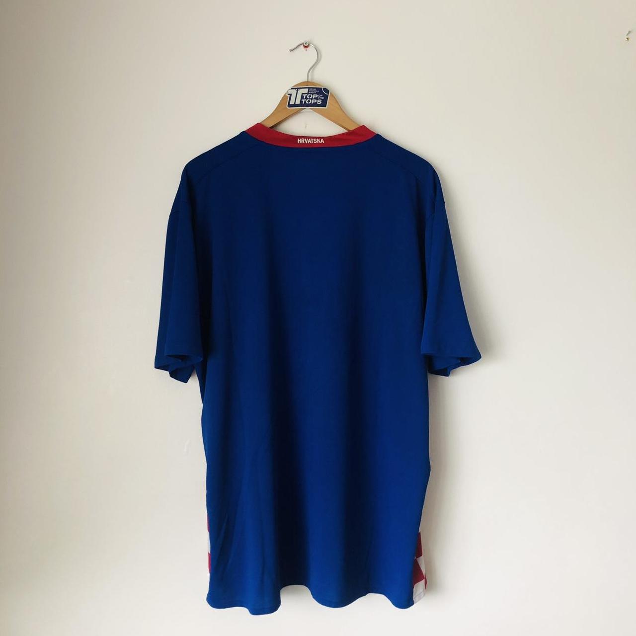 Croatia 2008 Blue Away Football Shirt (XXL)