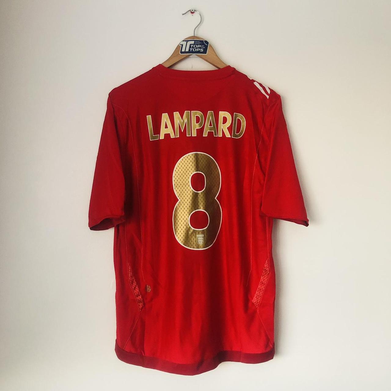 England 2006/2008 Red Away Football Shirt (L)