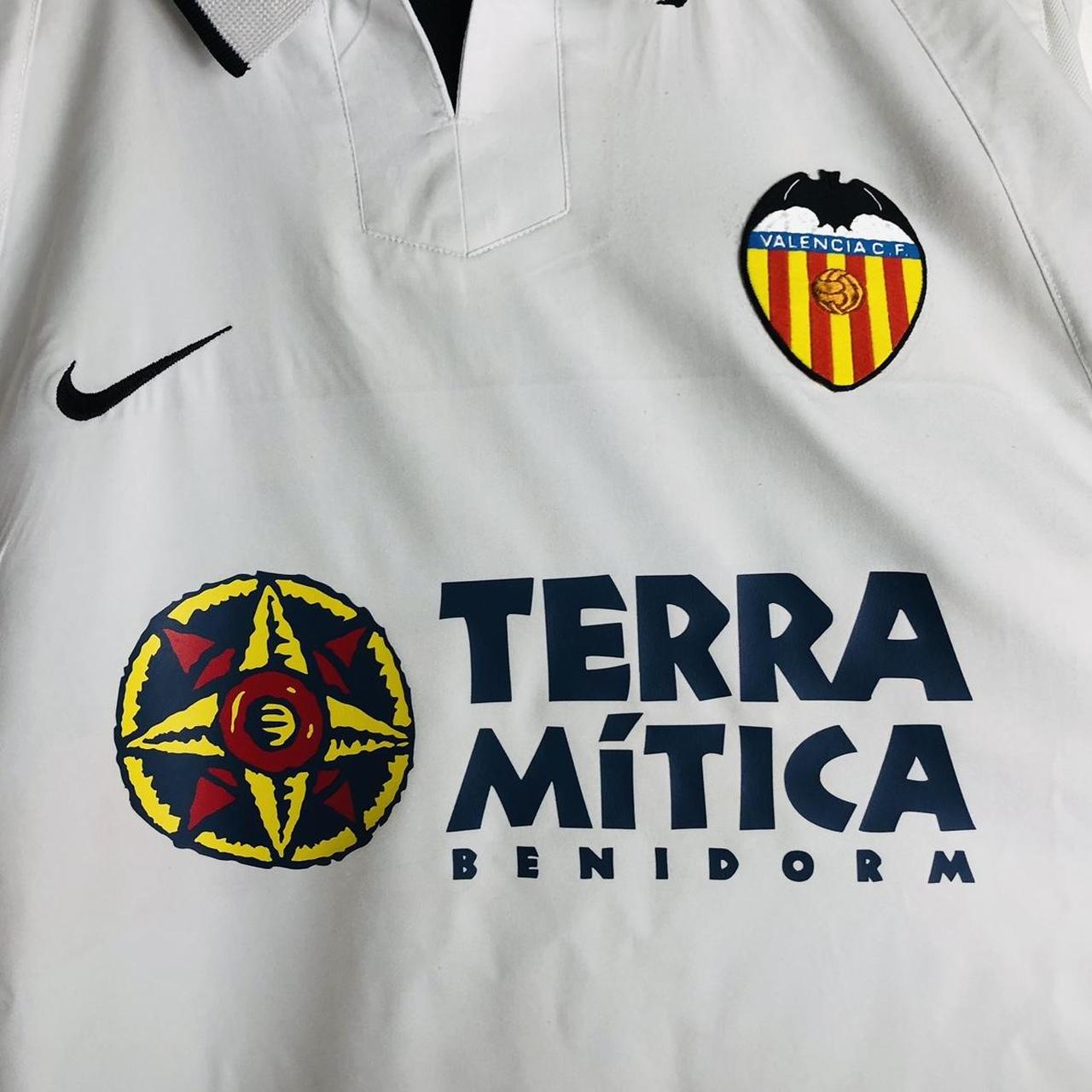 Valencia 2002/2003 White Home Football Shirt (XL)