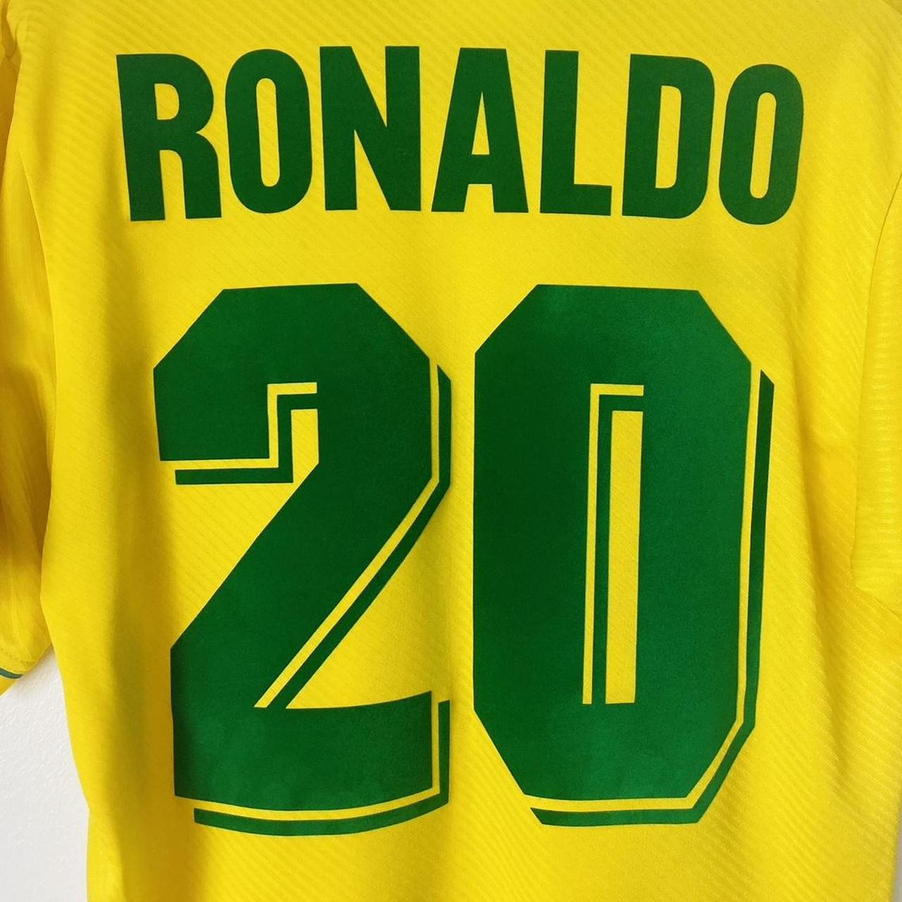Brazil 1994 Yellow Home Football Shirt (M)