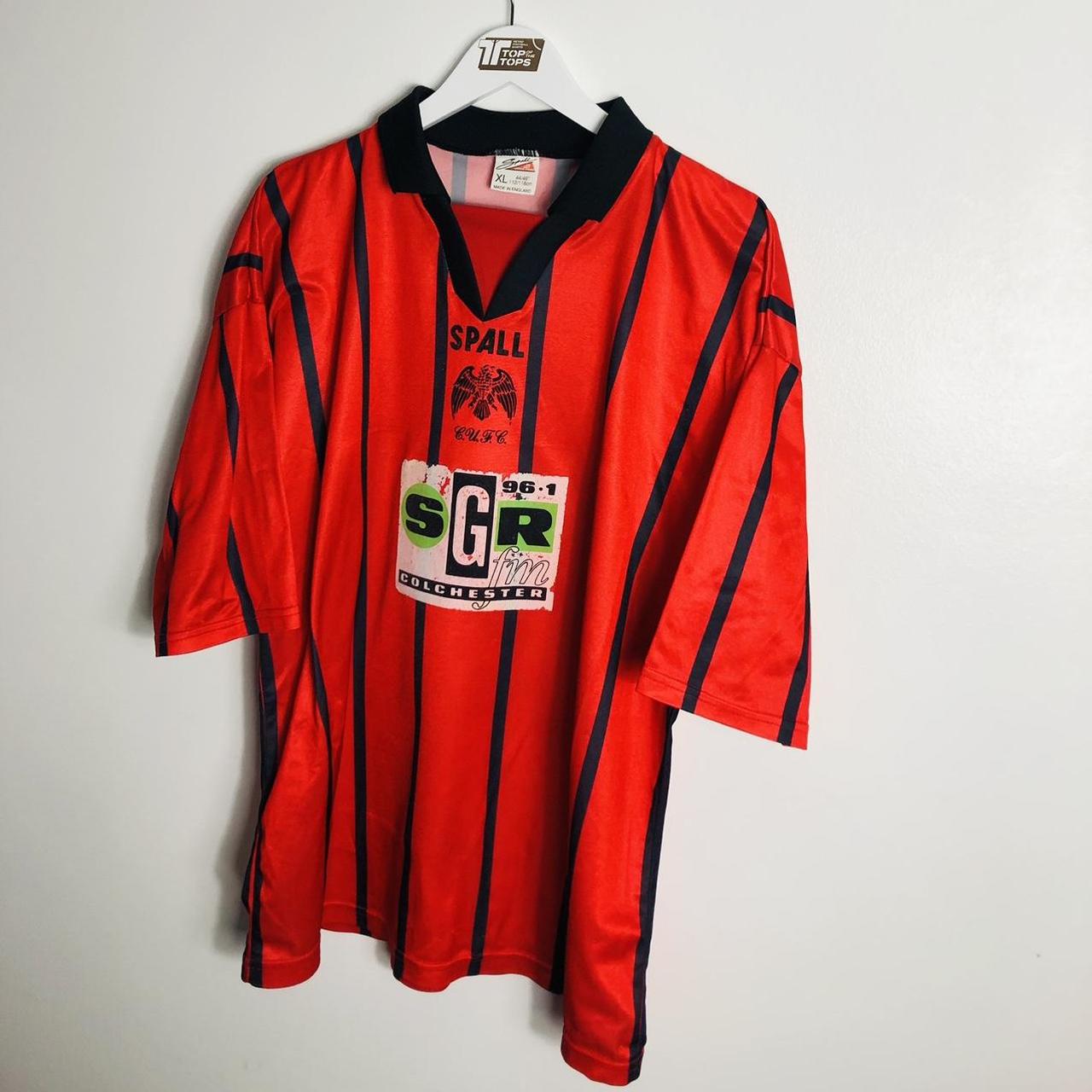 Colchester United 1994/1995 Red Away Football Shirt (XL)
